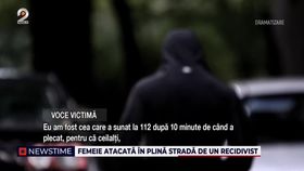 Femei atacată în plină stradă de un recidivist